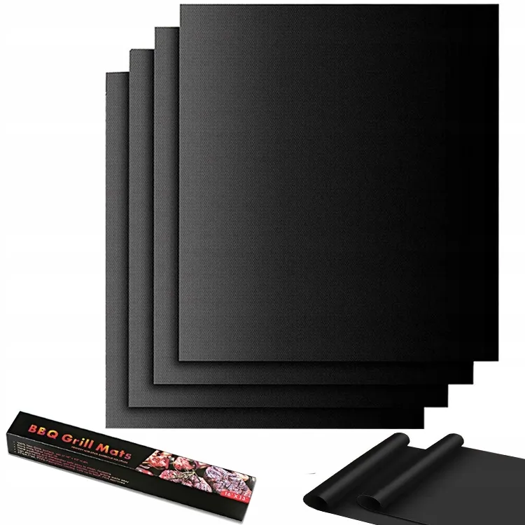 ADAMANTA Baking Mat For Grill Baking Set 181 tappetino grill 4 pezzi antiaderente