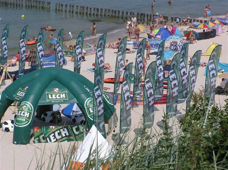 3BPRO Batfan bandiera da spiaggia personalizzata B1 poliestere