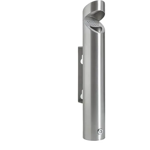 Kaiserkraft eurokraft pro posacenere da parete inox esterno