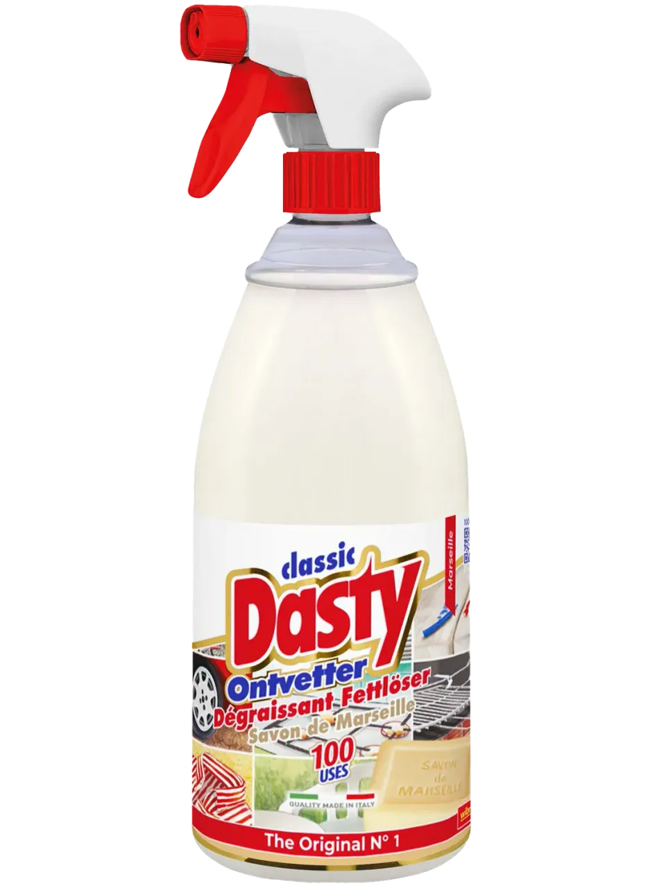 Dasty Marsiglia sgrassatore spray 1 litro cucina