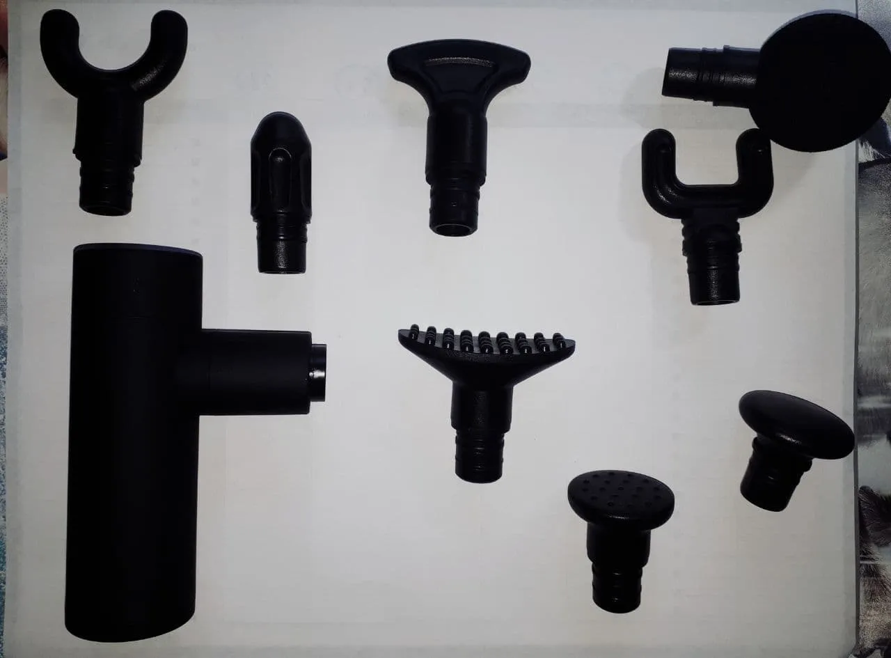 Action Mini Pistola Massaggio Muscolare Nero 450 g