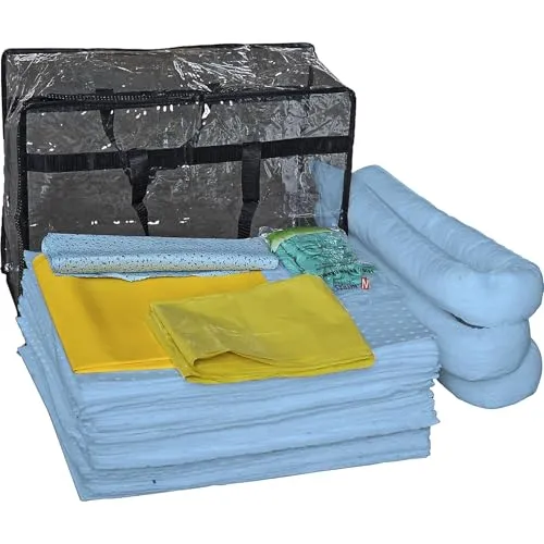 Kaiserkraft Eurokraft Basic kit emergenza olio 50 L blu