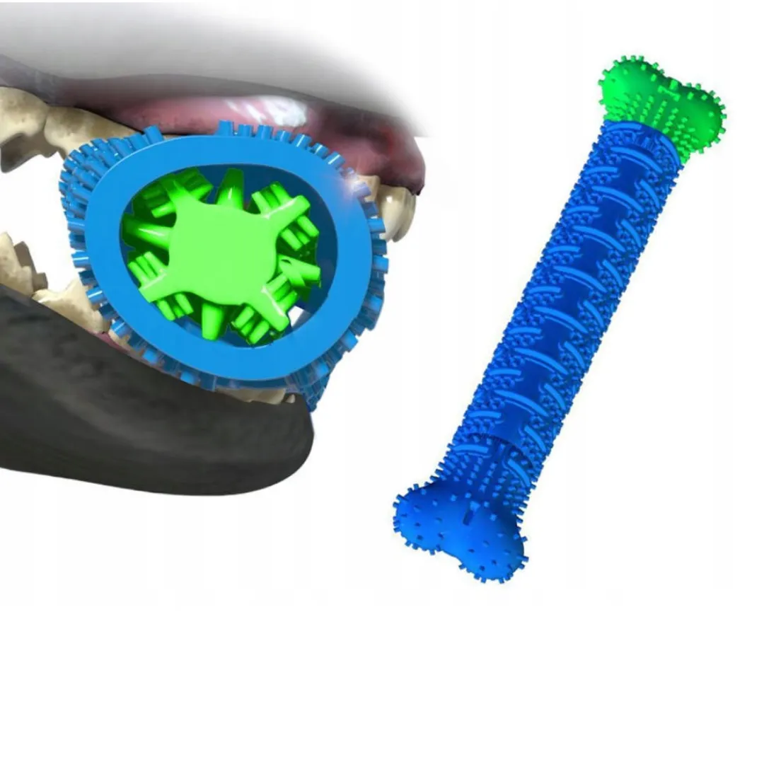 ADAMANTA Dental chew toy for dogs spazzolino dentale per cani