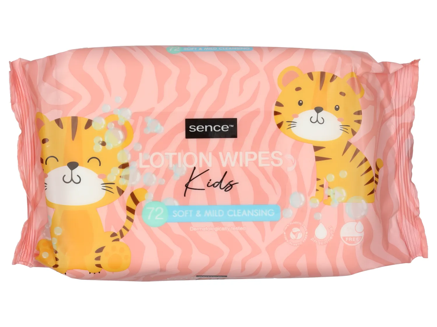 Wibra Sence lotion doekjes salviette bambini