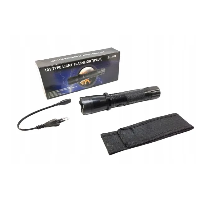 ADAMANTA BL-101 Torcia Tattica LED con Storditore 2 in 1