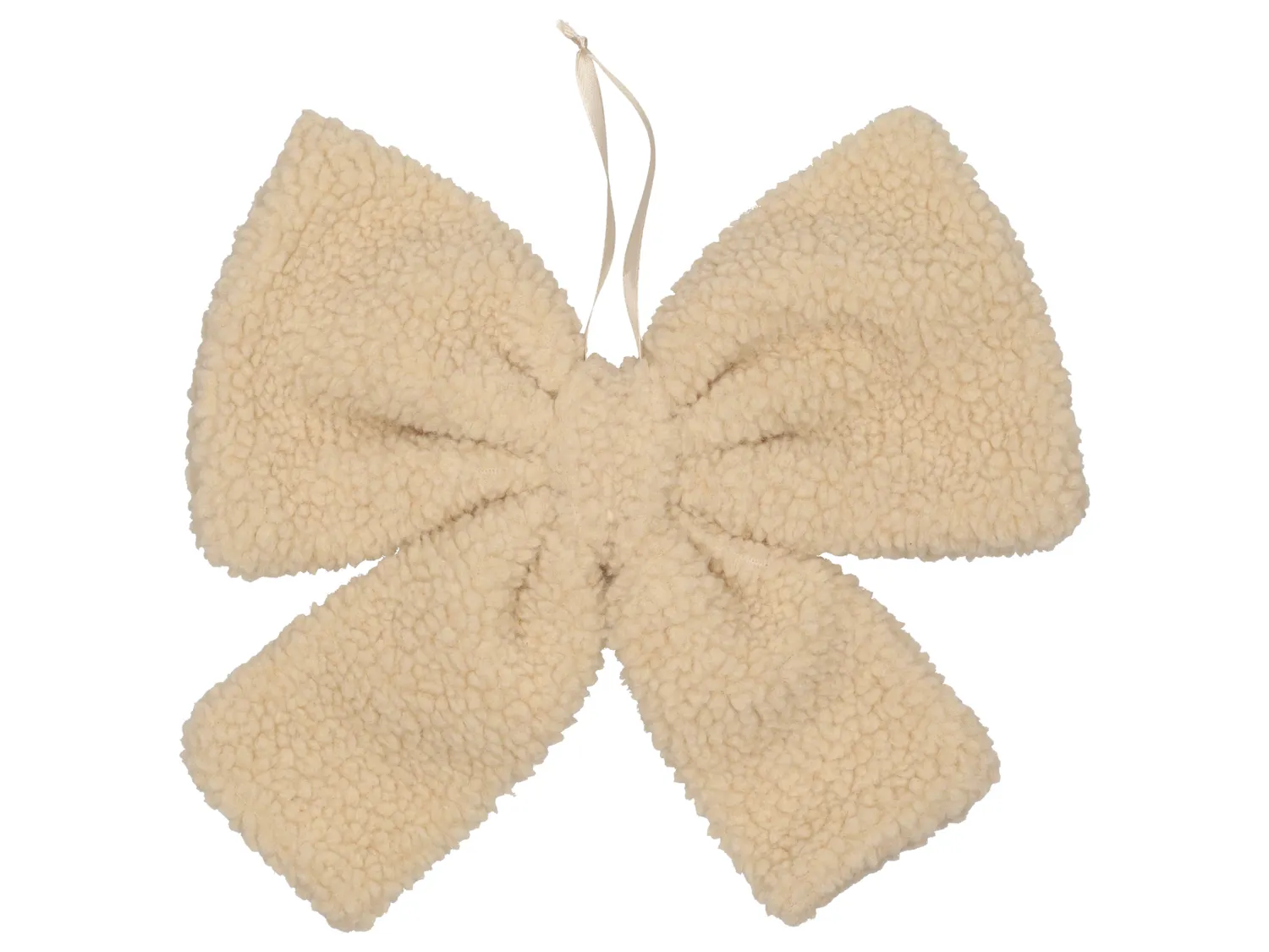 Wibra Fiocco Decorativo Teddy 28 cm Appeso Morbido