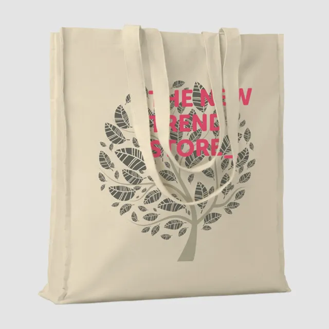 3BPRO MO9595-13 shopper cotone beige 38x42 cm