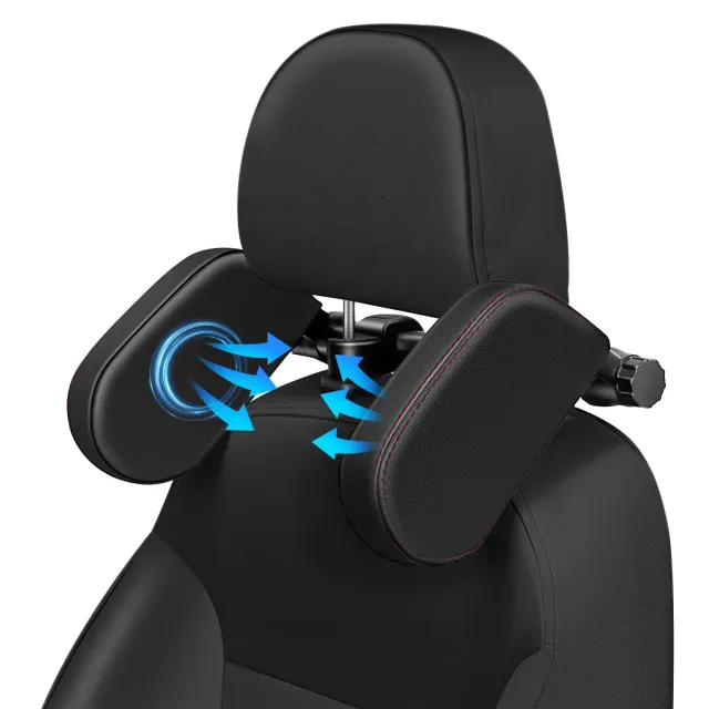 Kaefuys poggiatesta auto 360° memory foam removibile