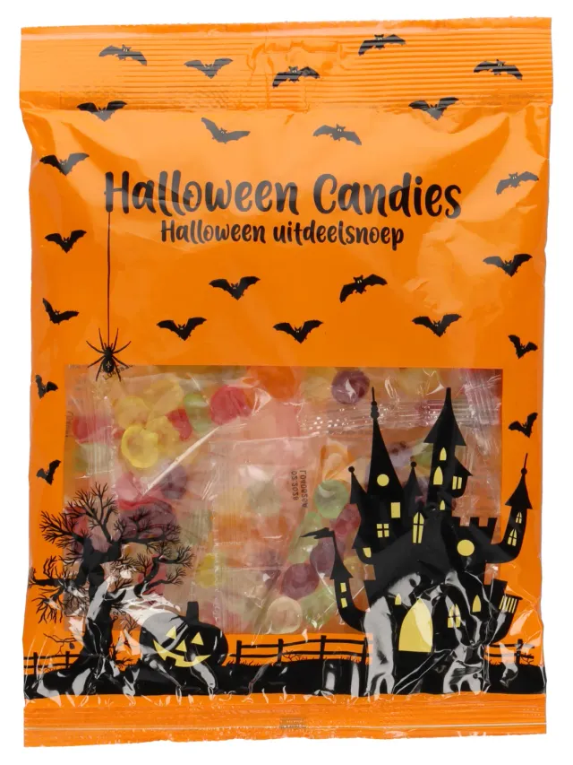 Wibra caramelle Halloween 9 bustine 225 g monoporzione