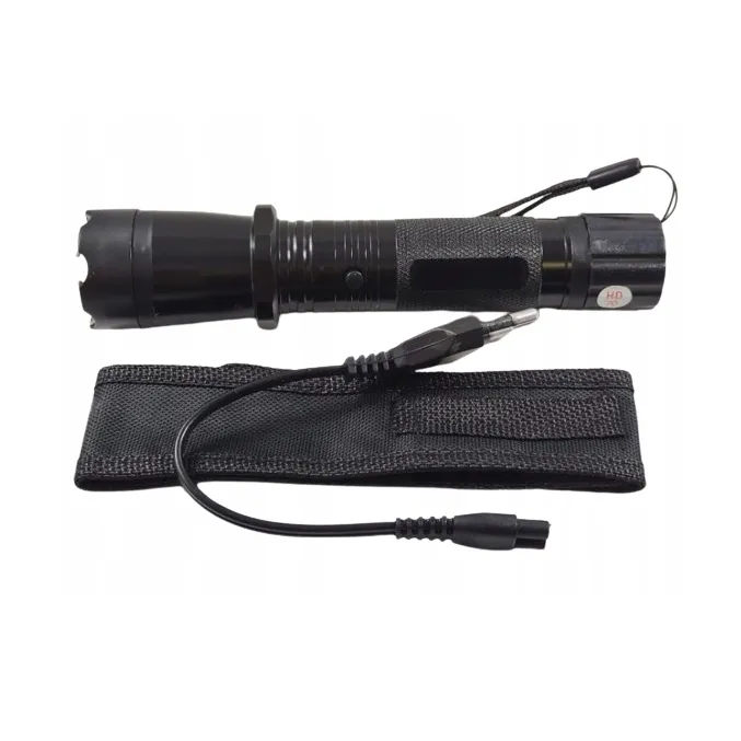 ADAMANTA BL-101 Torcia Tattica LED con Storditore 2 in 1