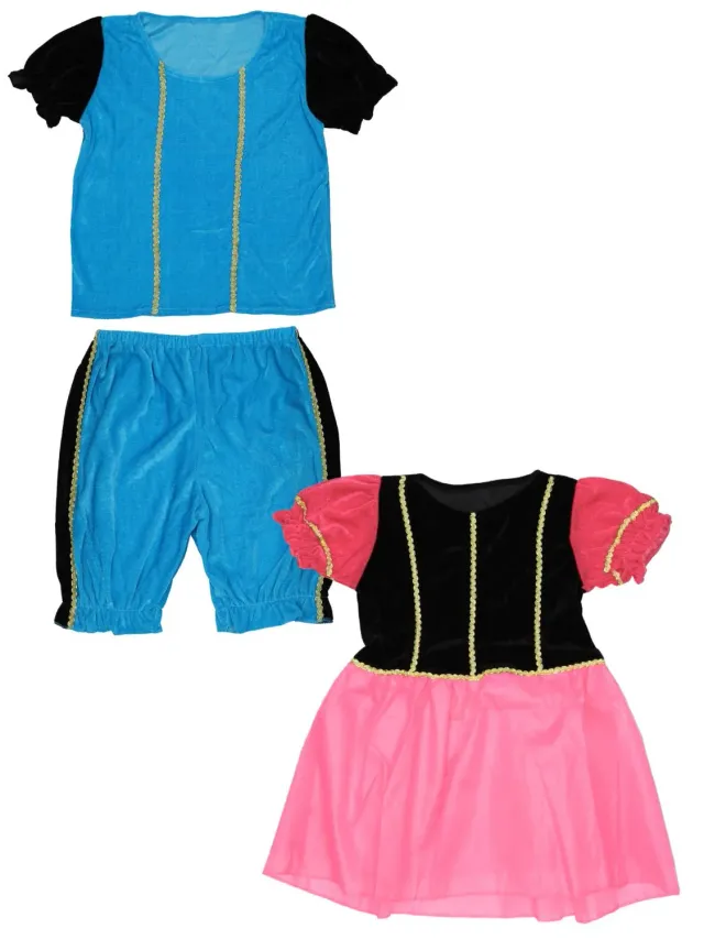 Wibra Costume Bambino 5-7 Anni Carnevale San Nicola