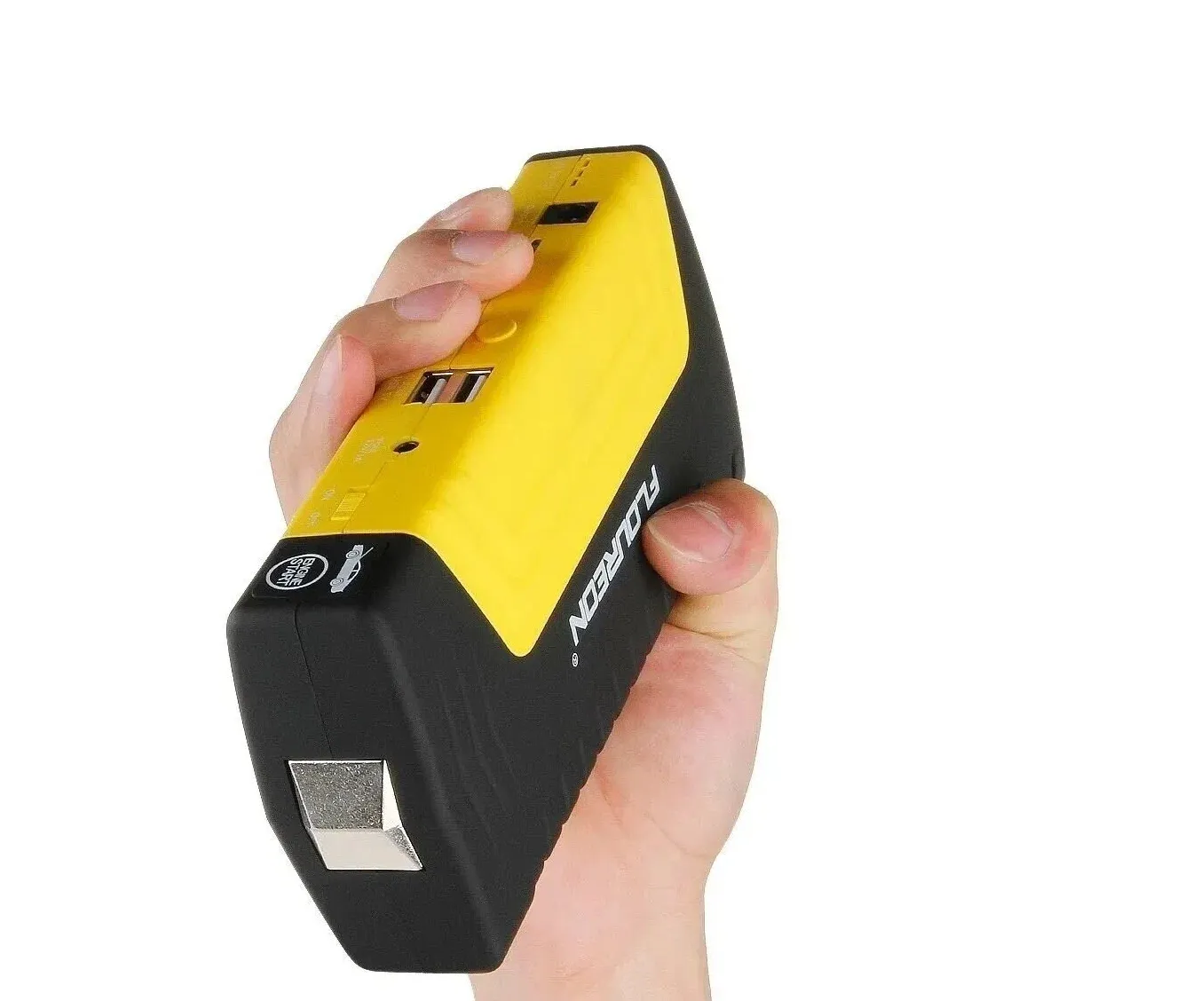 ADAMANTA SKU 384 avviatore auto 12800 mAh con power bank