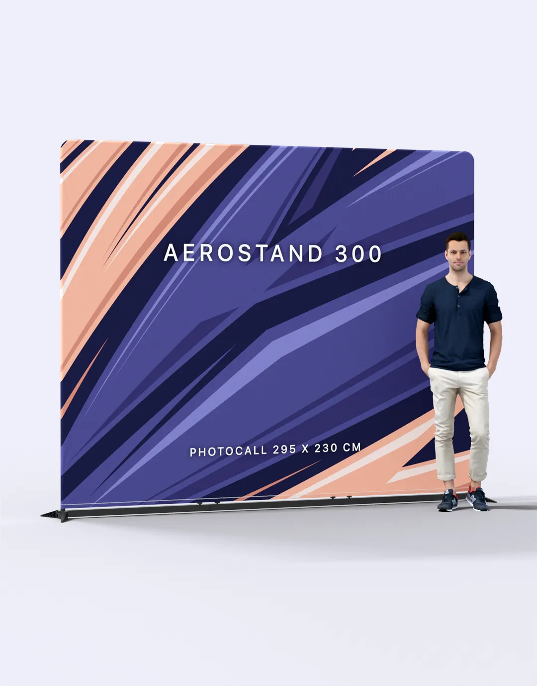 3BPRO AEROSTAND photocall personalizzato in alluminio