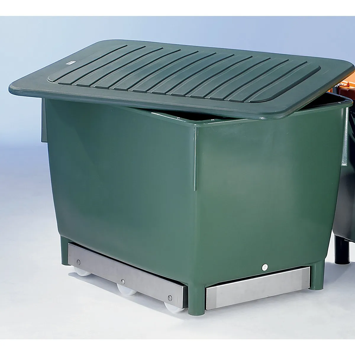 Kaiserkraft contenitore rettangolare acqua 400 litri HDPE scarico