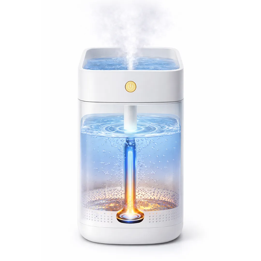 ADAMANTA umidificatore aromaterapia 1.2L con luce LED