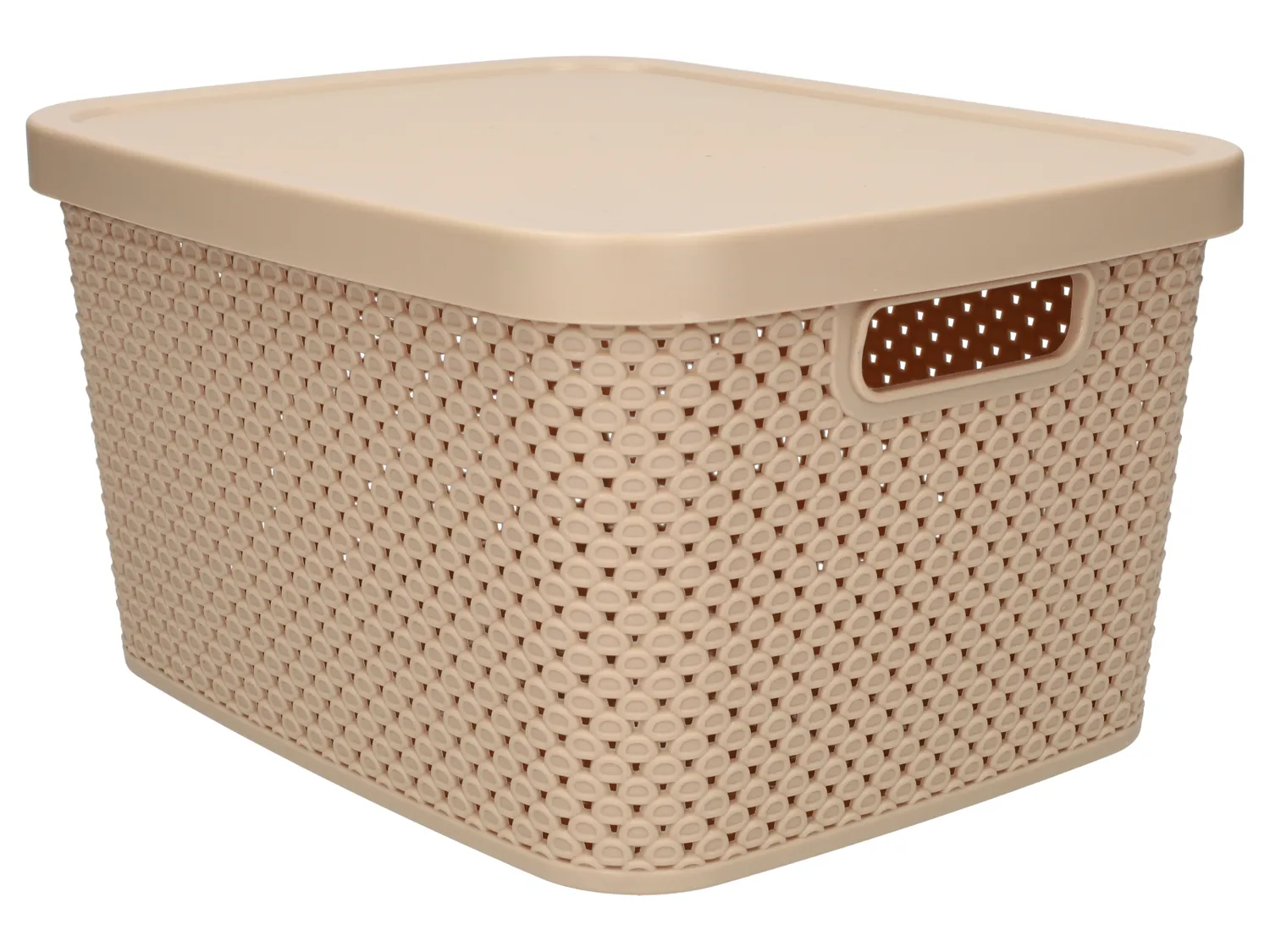 Wibra box contenitore con coperchio in plastica