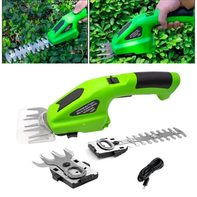 ADAMANTA ADM 541 tagliasiepi a batteria 2 in 1 forbici erba