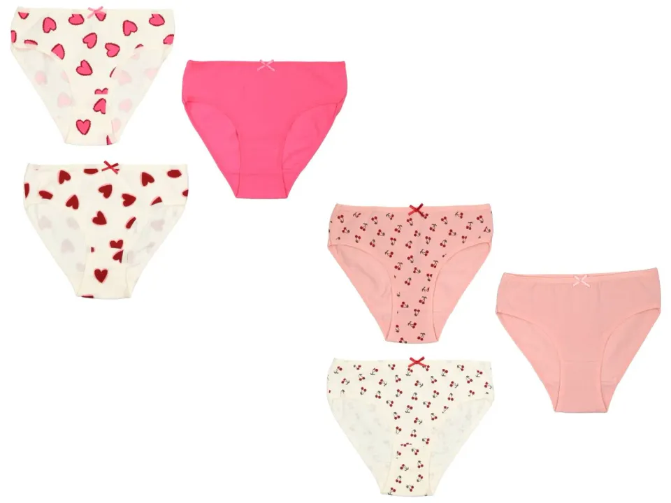 Wibra Meisjes slip 3 pezzi in cotone