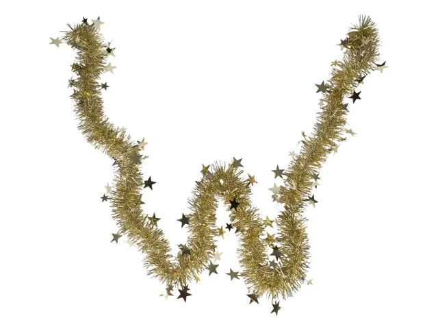 Wibra ghirlanda natalizia con stelle 200 cm brillante