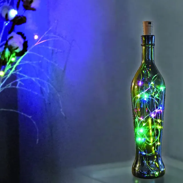 EUROMARKETING LUCI FATE filo luci LED multicolore 2 m