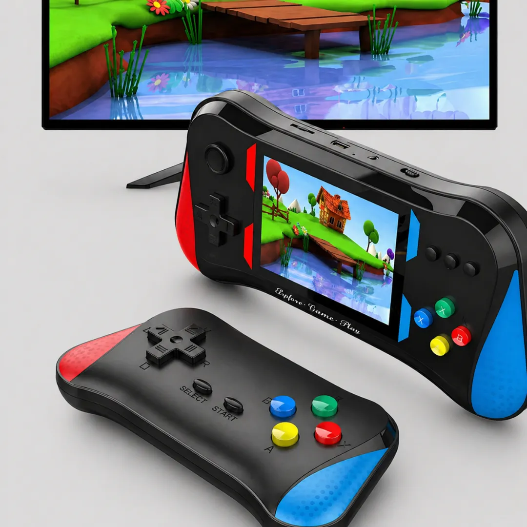 Retoo Console Portatile Retro 500 Giochi Schermo 3,5"