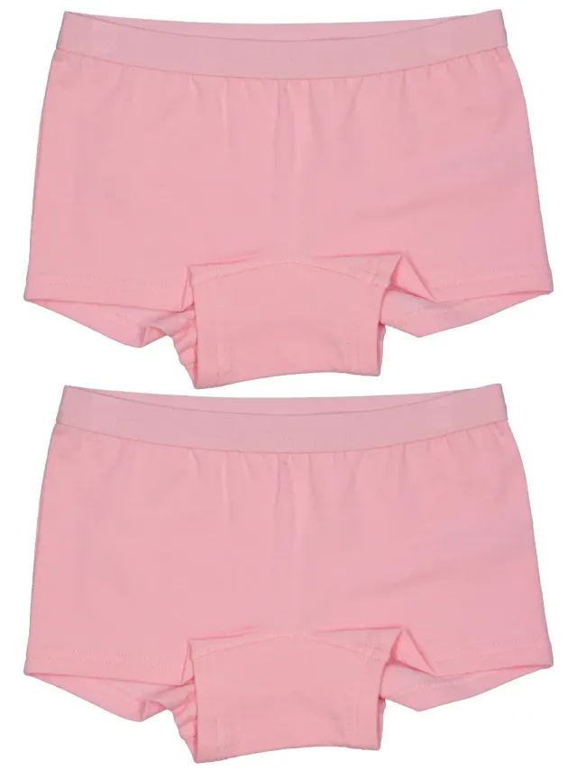 Wibra boxer bambina 2 pezzi cotone