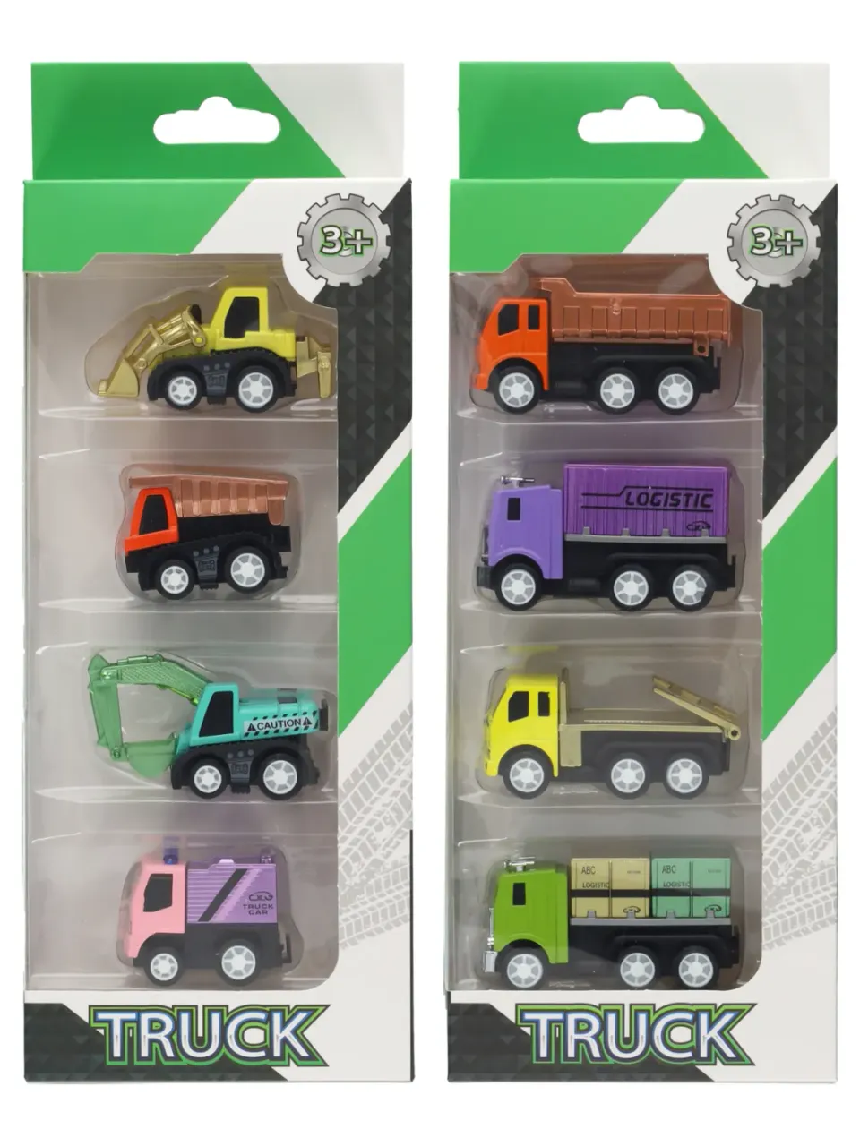 Wibra veicoli giocattolo set 4 pezzi metallo