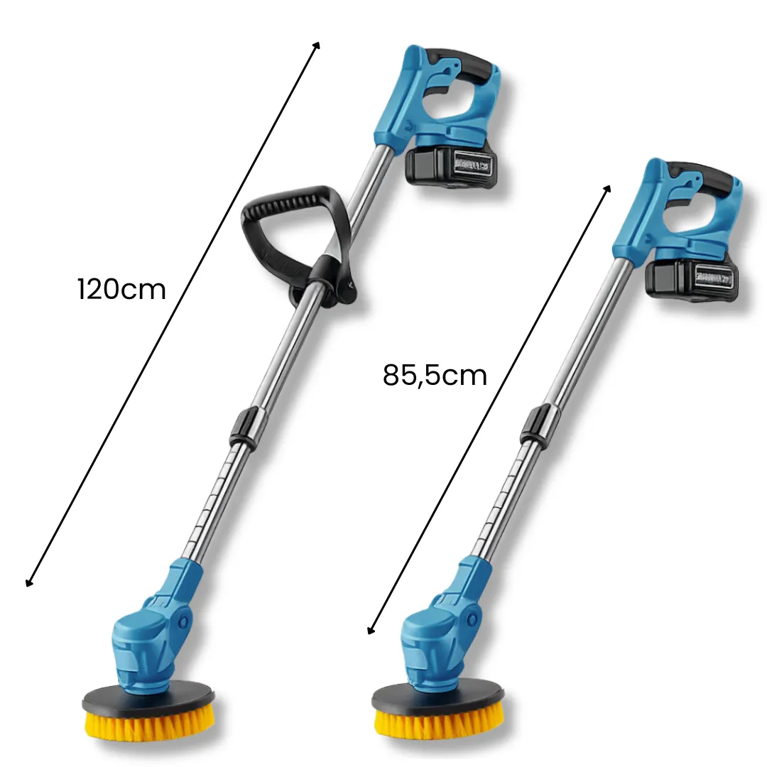 ADAMANTA 7034 spazzola elettrica pulizia soffiatore 21V