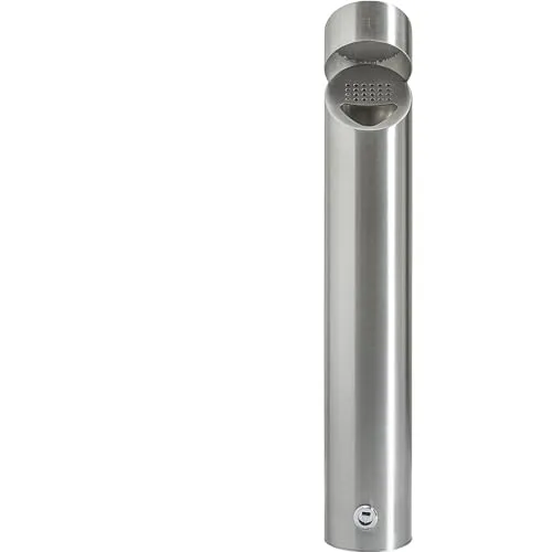 Kaiserkraft eurokraft pro posacenere da parete inox esterno