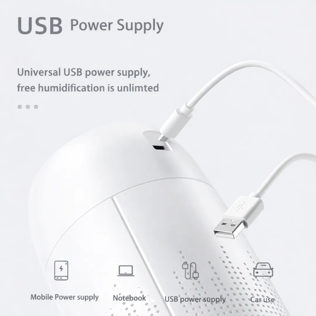 ADAMANTA umidificatore aromaterapia 1.2L con luce LED