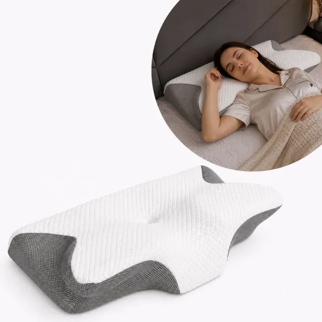 ADAMANTA ADM 7092 guanciale memory foam ortopedico cervicale