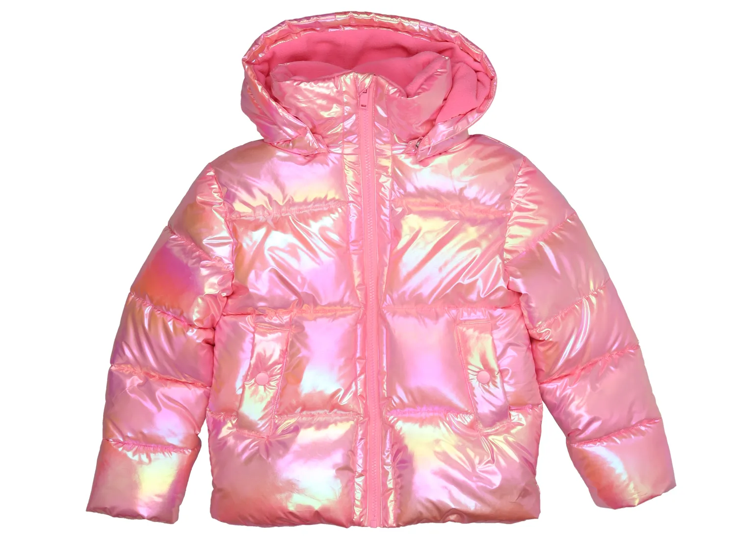 Wibra giacca invernale bambina metallizzata