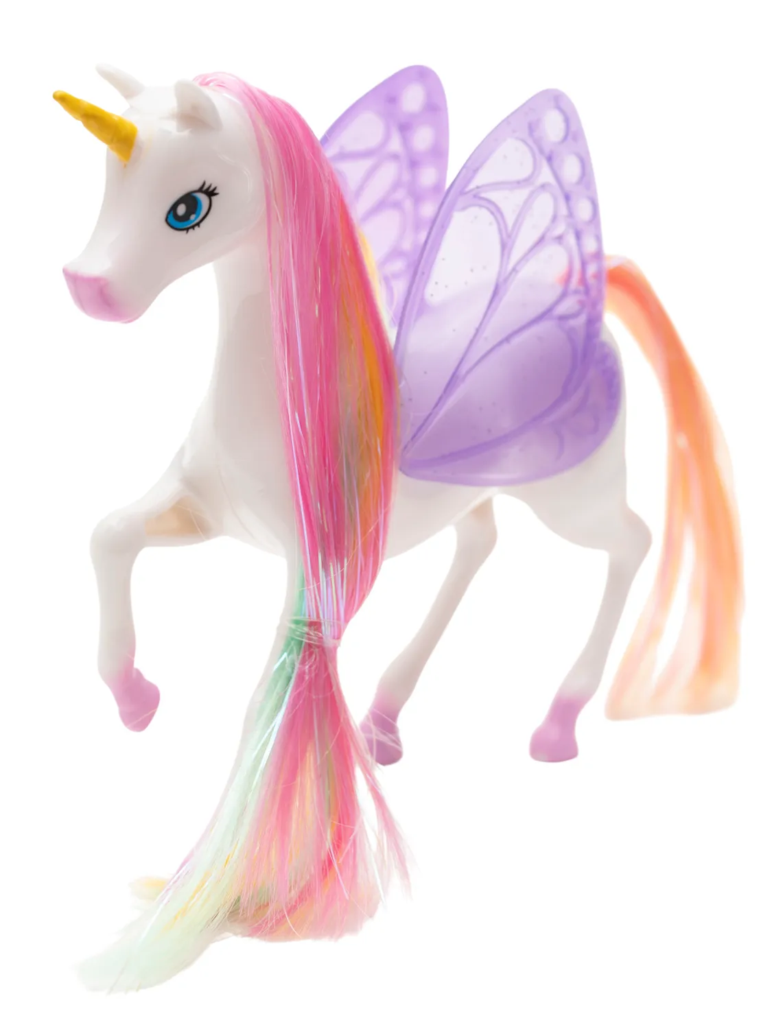 Wibra unicorno giocattolo alato 14 cm