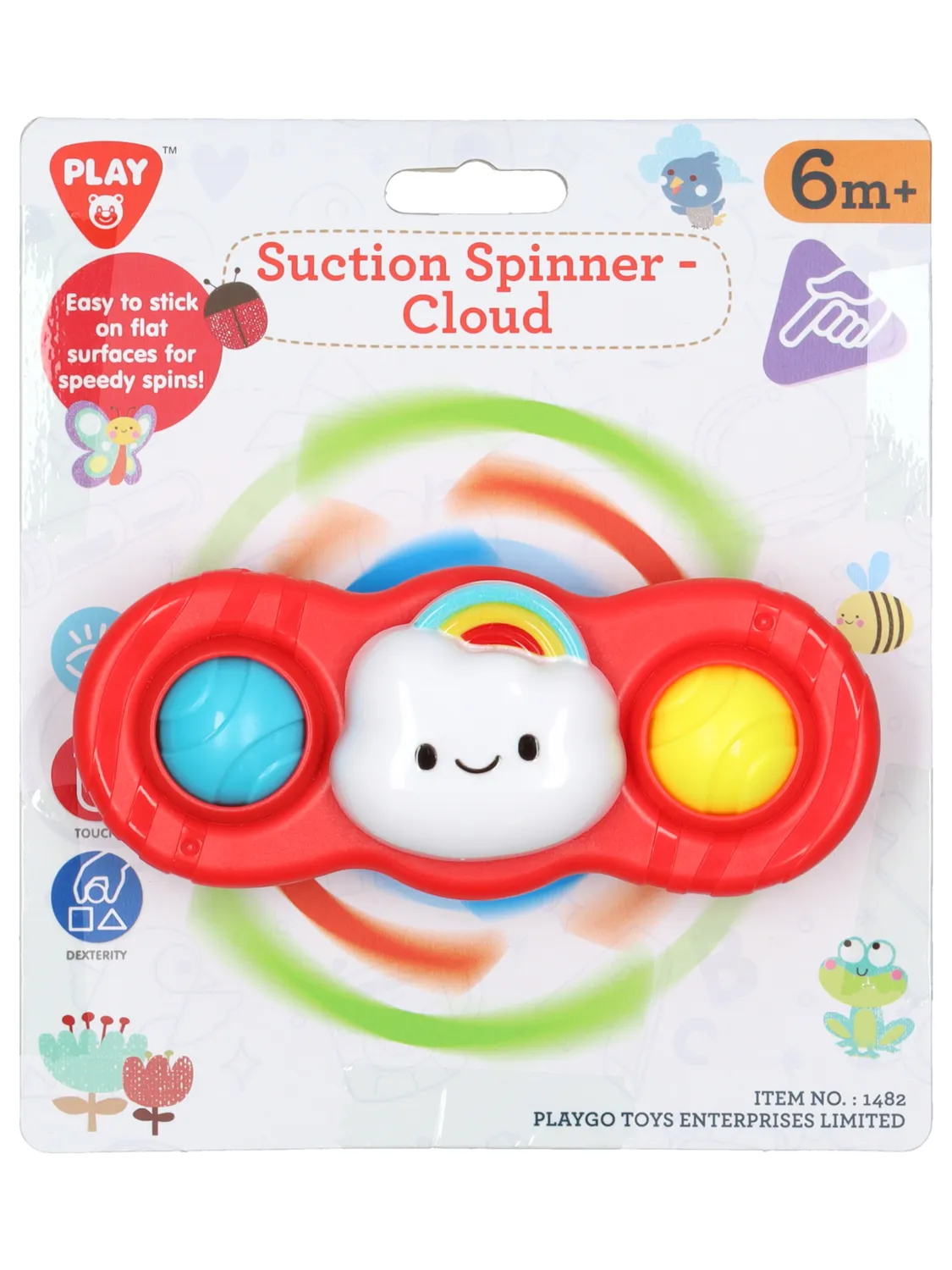 Wibra Baby spinner met zuignap