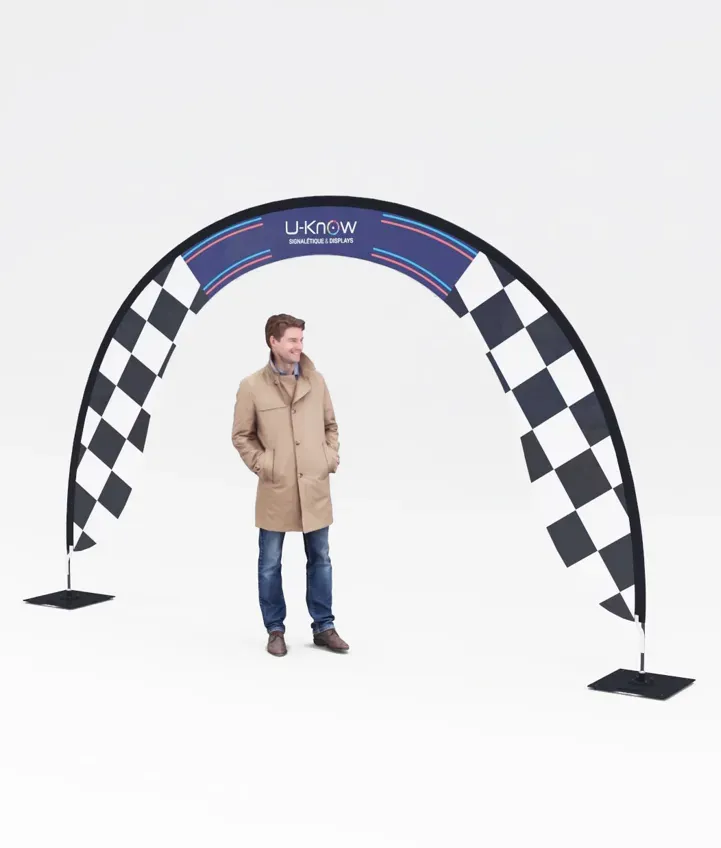 3BPRO Arco d’ingresso pubblicitario personalizzato
