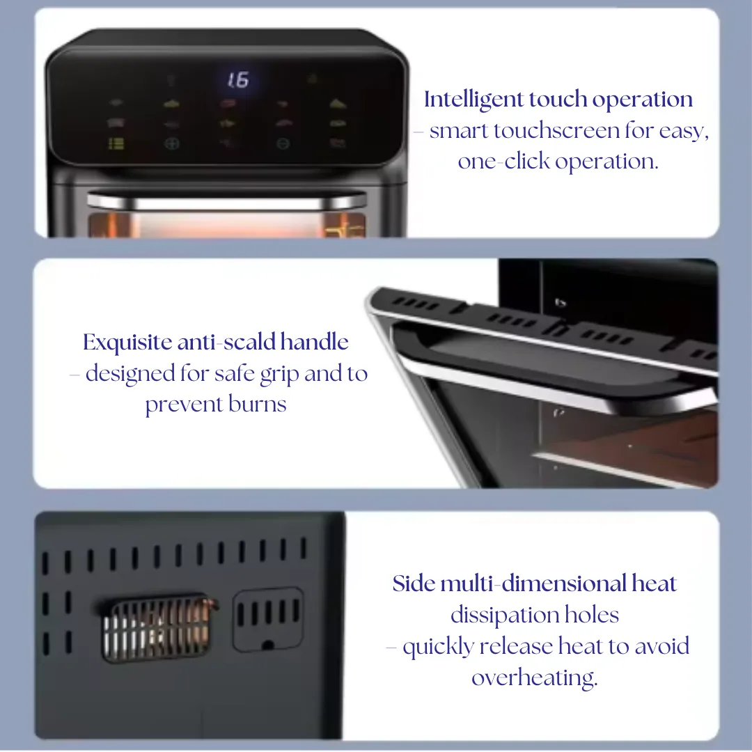 ADAMANTA 2121 Forno Elettrico Touch 8L 1350W