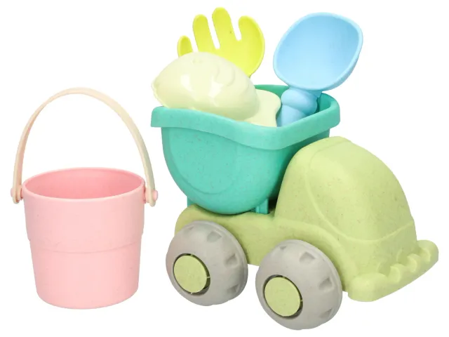 Wibra Strandspeelset set giochi sabbia 5 pezzi PP leggero