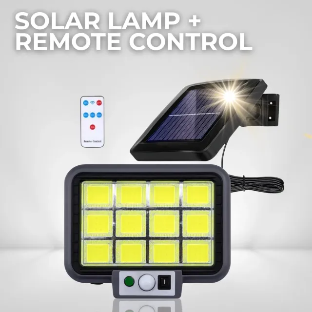 ADAMANTA 476 Lampada Solare LED 30W Telecomando