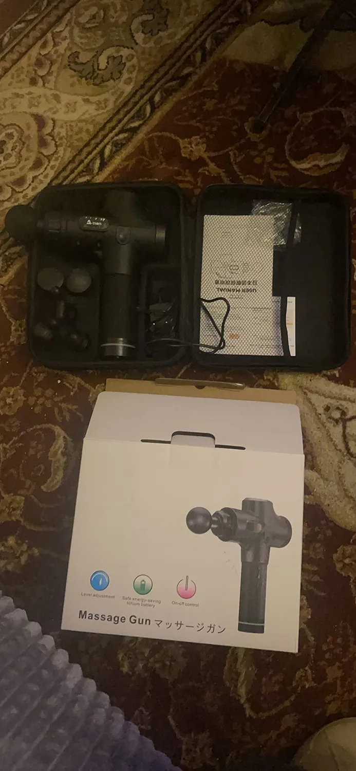 Action pistola massaggio muscolare 20 velocità 6 testine