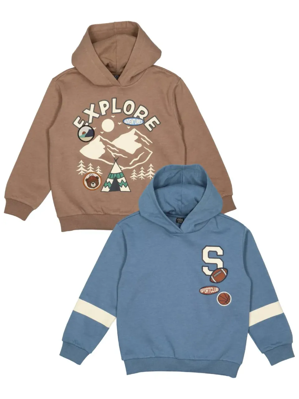 Wibra Sport/Adventure felpa con cappuccio ragazzo