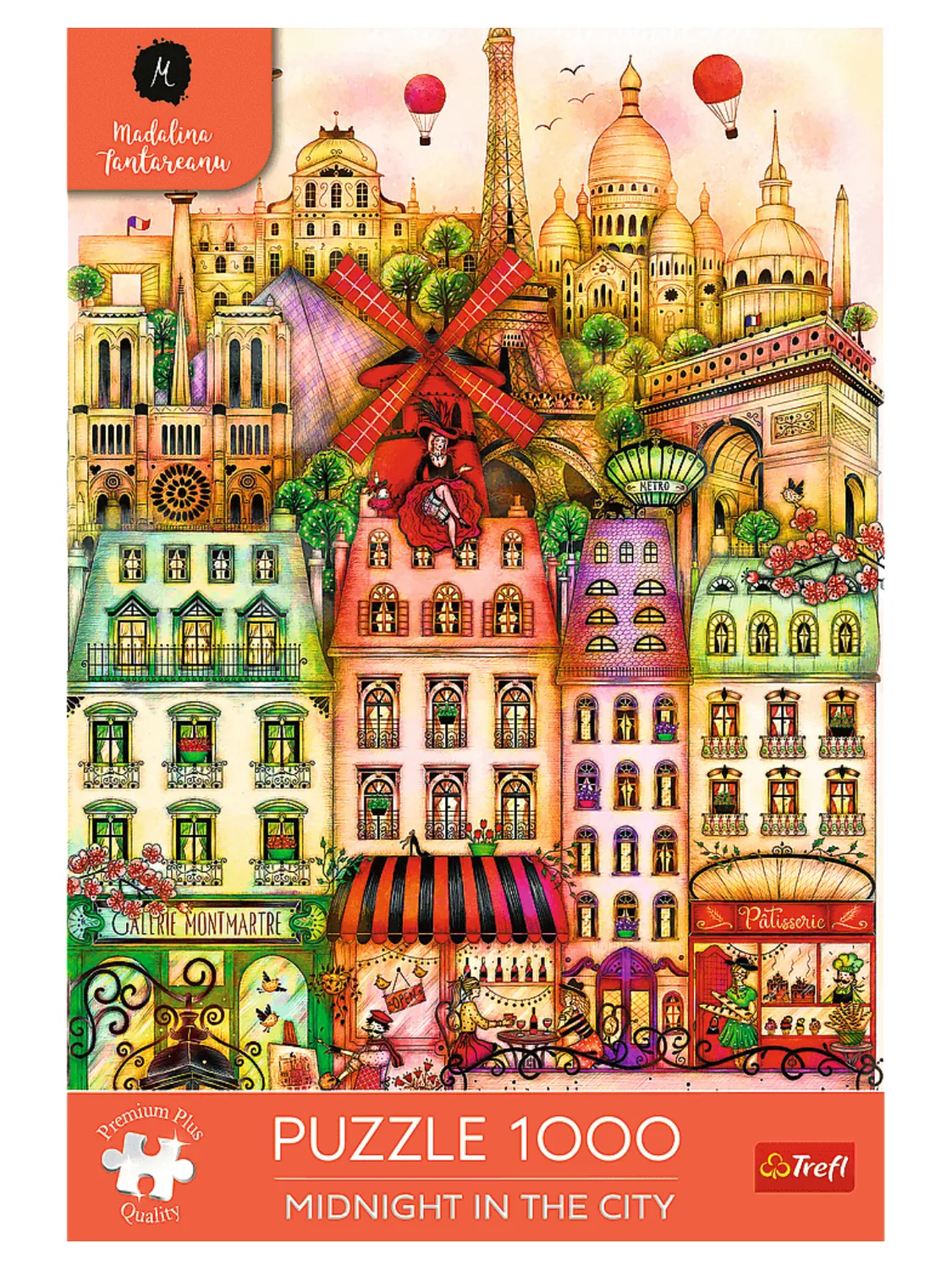 Trefl Midnight in the City puzzle 1000 pezzi
