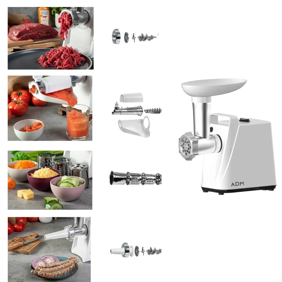 ADAMANTA ADM 513 Tritacarne Elettrico 800W