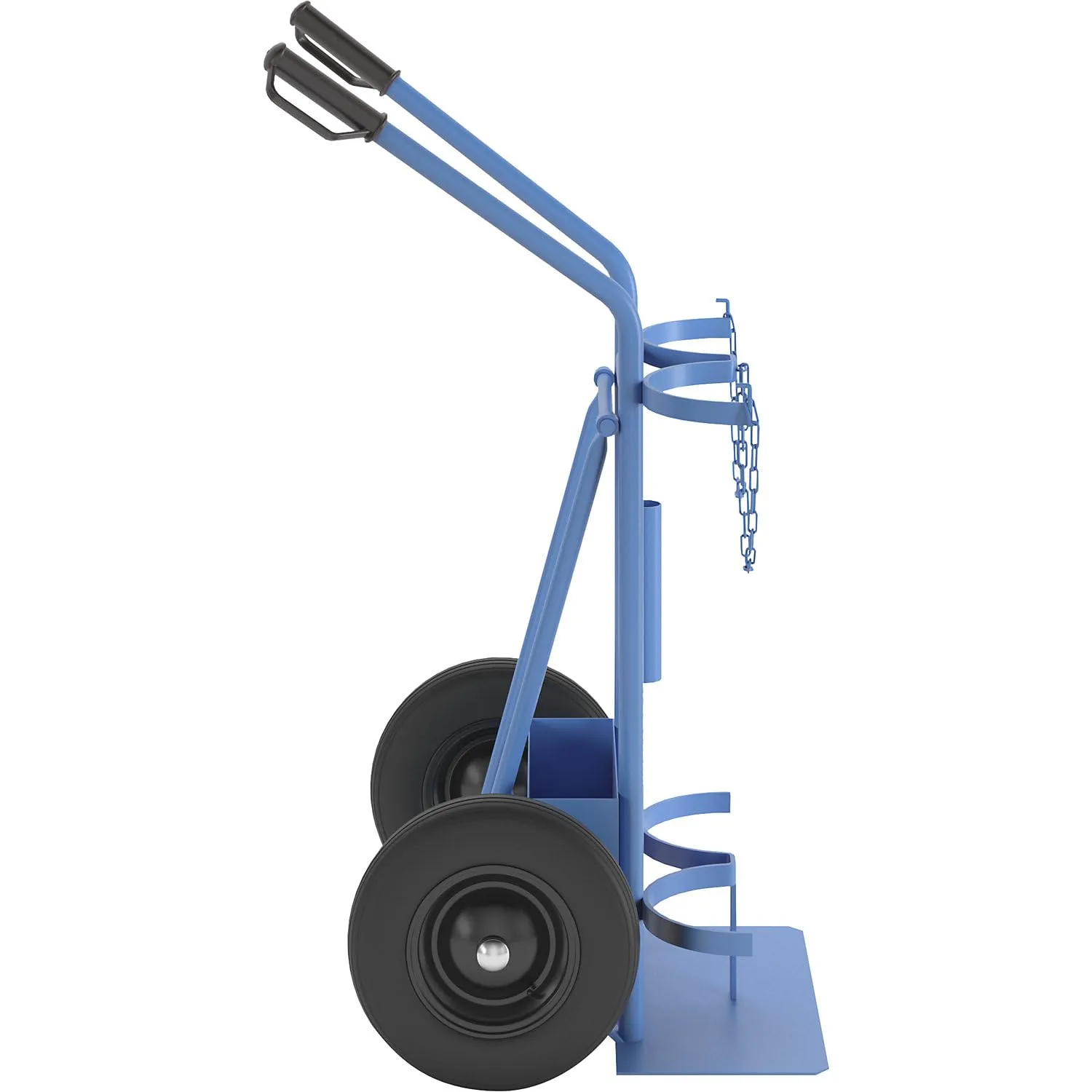 Eurokraft Pro Carrello Portabombole Acciaio