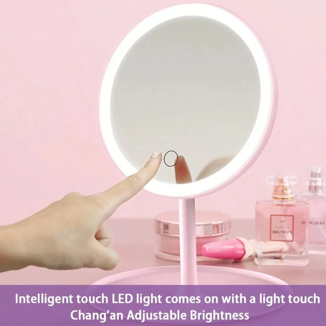 ADAMANTA 107 specchio trucco LED 3 luci ricaricabile USB