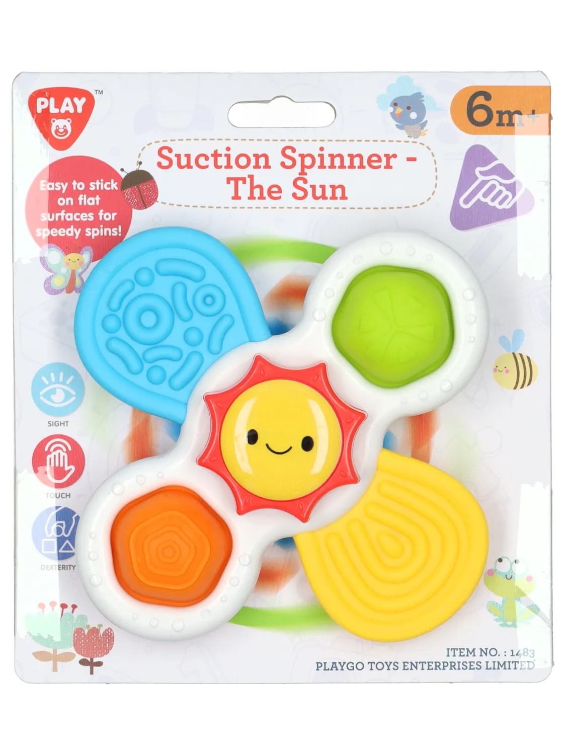 Wibra Baby spinner met zuignap