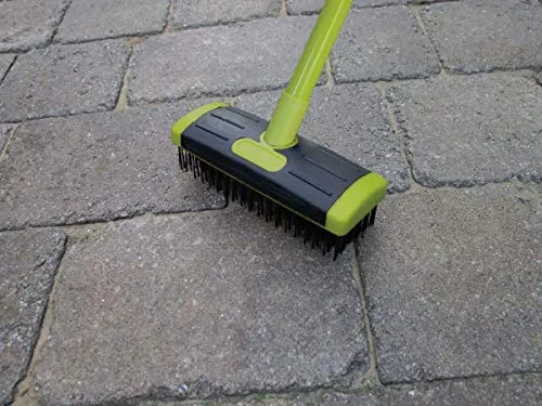 Euromarketing set 2 spazzole giardino telescopiche