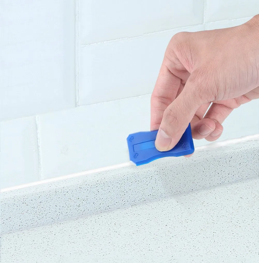 Amteker Kit Spatole Silicone 9 Pezzi per Fughe