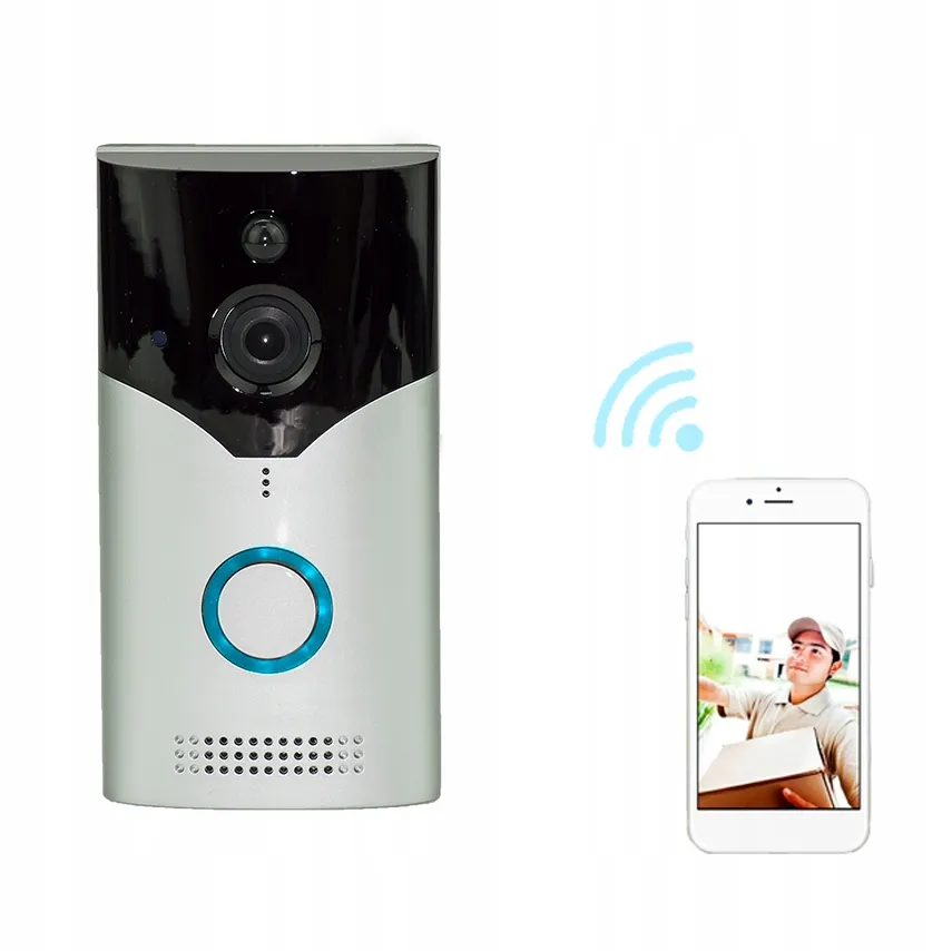 ADAMANTA 385 Videocitofono WiFi Senza Fili Visione Notturna