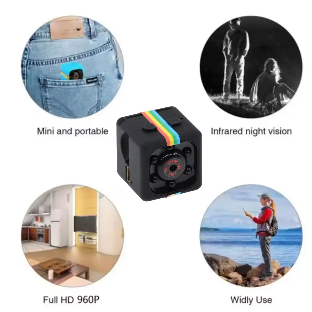 ADAMANTA SQ11 mini telecamera Full HD 1080P notturna