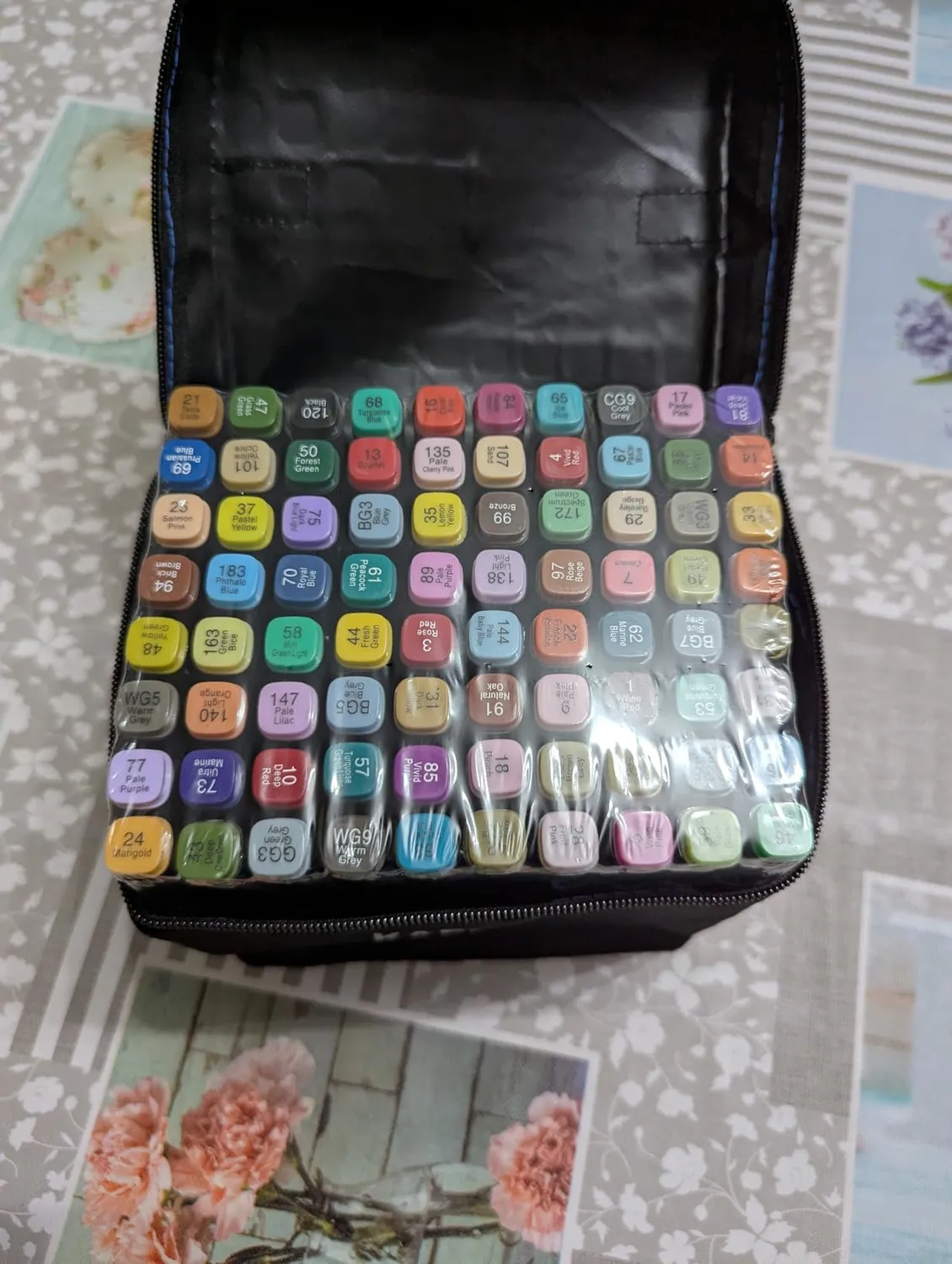 KAEFUYS Pennarelli 80 Colori Doppia Punta Alcool